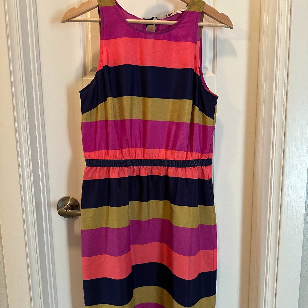 LOFT Striped Dress, Small
